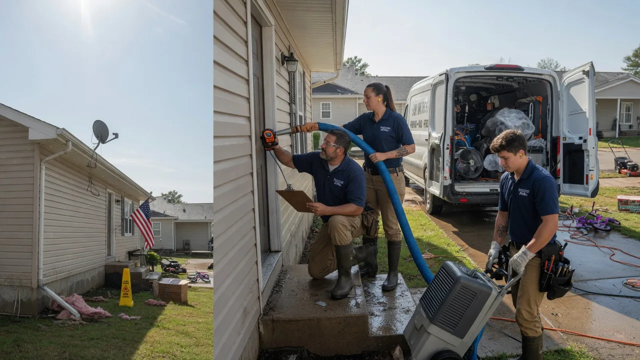 Ceiling Water Damage Restoration in Redwood Falls, MN near me